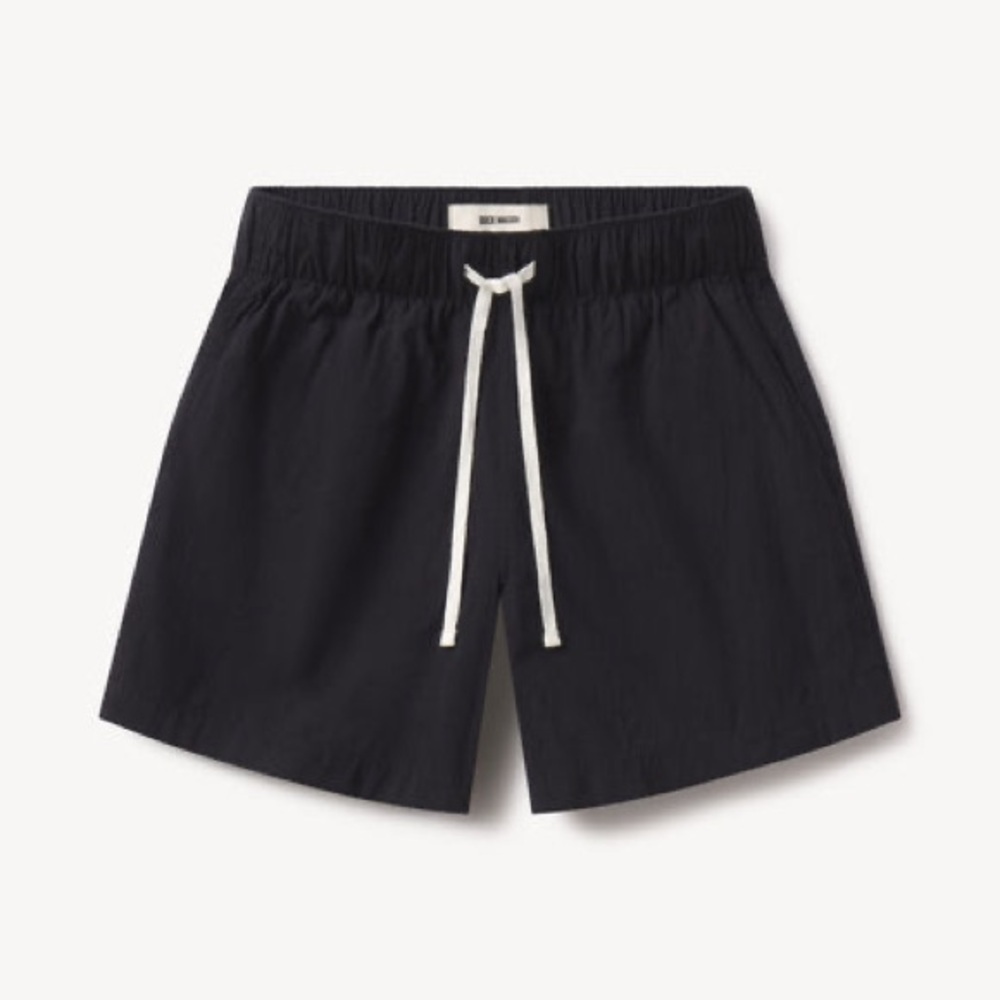 Buck Mason Women's Black Mainstay Athletic Shorts